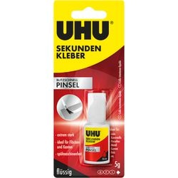 Uhu secondelijm 5 g borstel