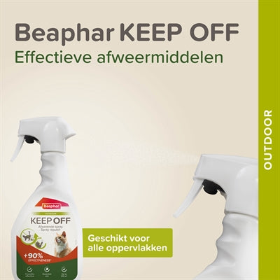 Beaphar keep off spray kat buiten