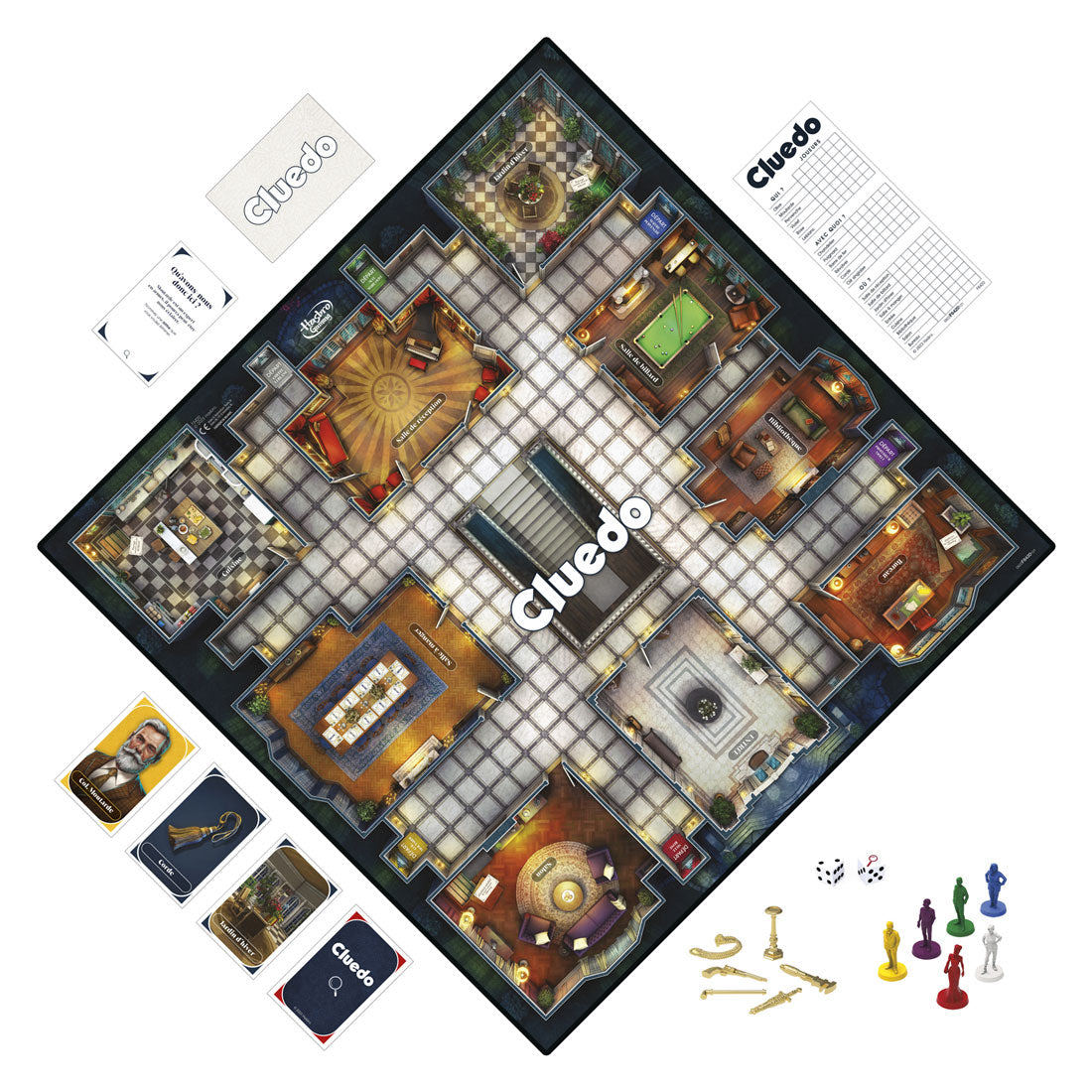 Hasbro cluedo the classic mystery game