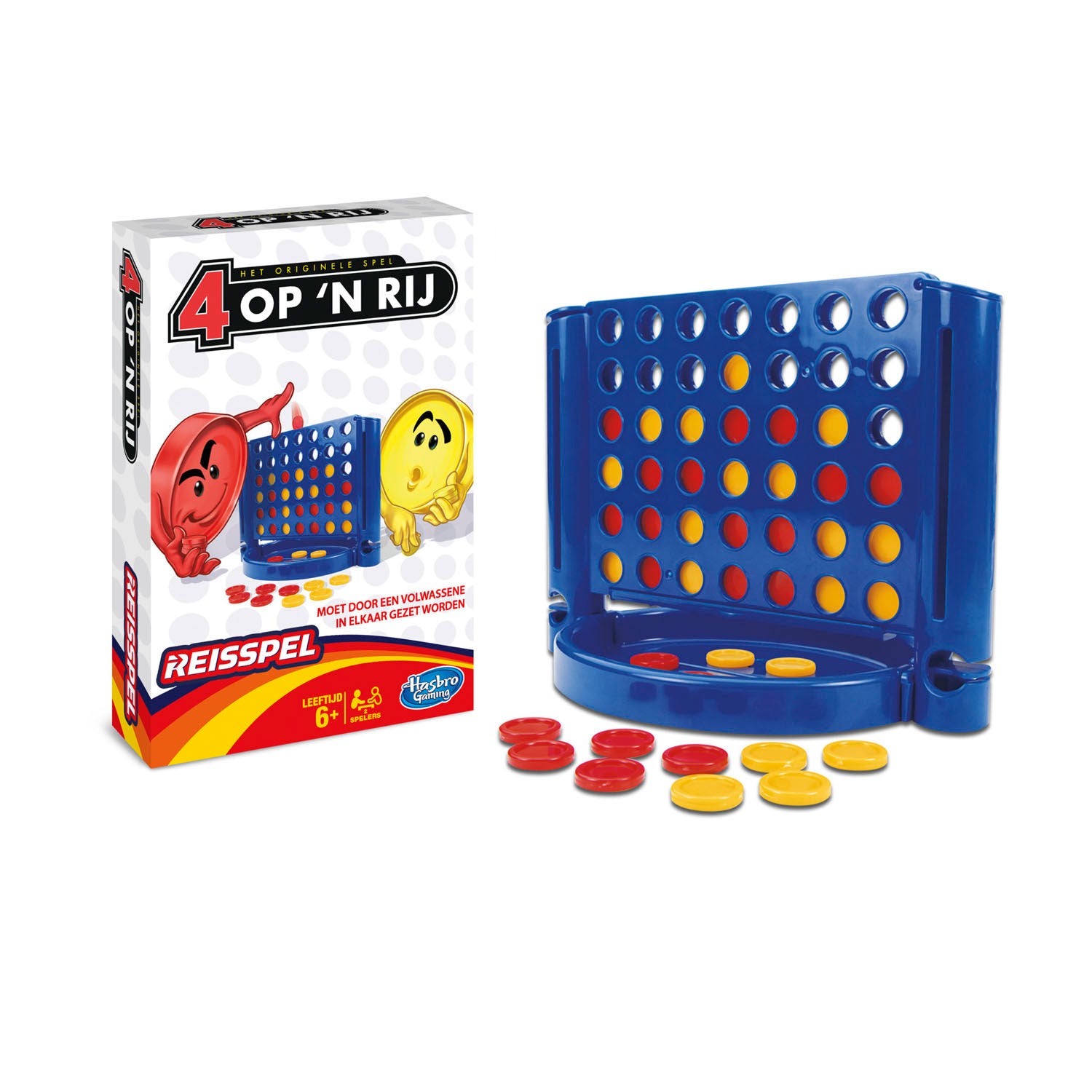 Hasbro vier op 'n rij - reisspel