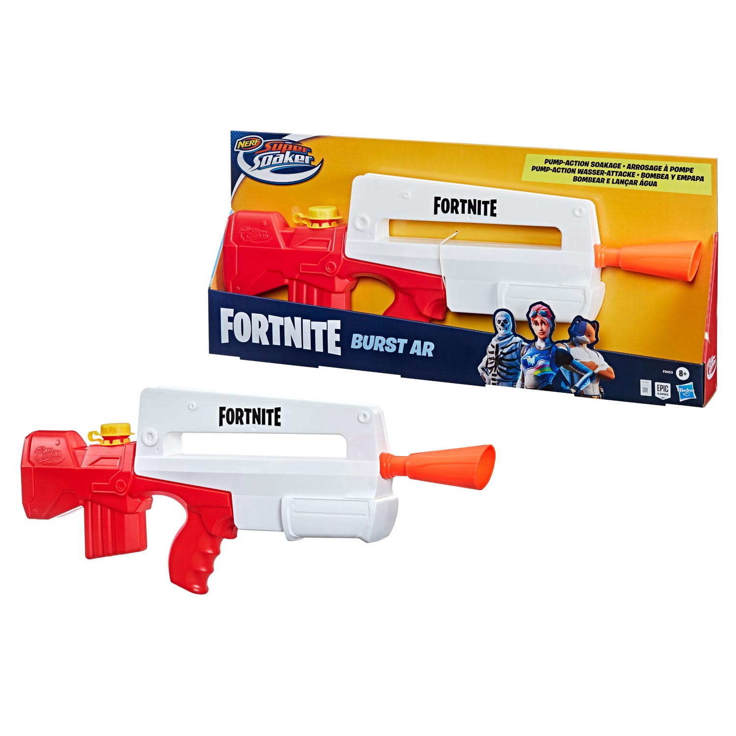 Hasbro nerf nerf fortnite super soaker burst ar