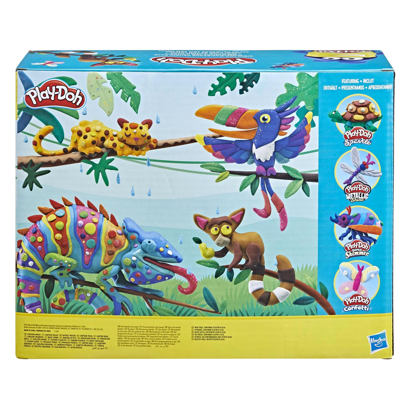 Play-Doh Wow 100 Klei Variatiepakket, 100 Potjes