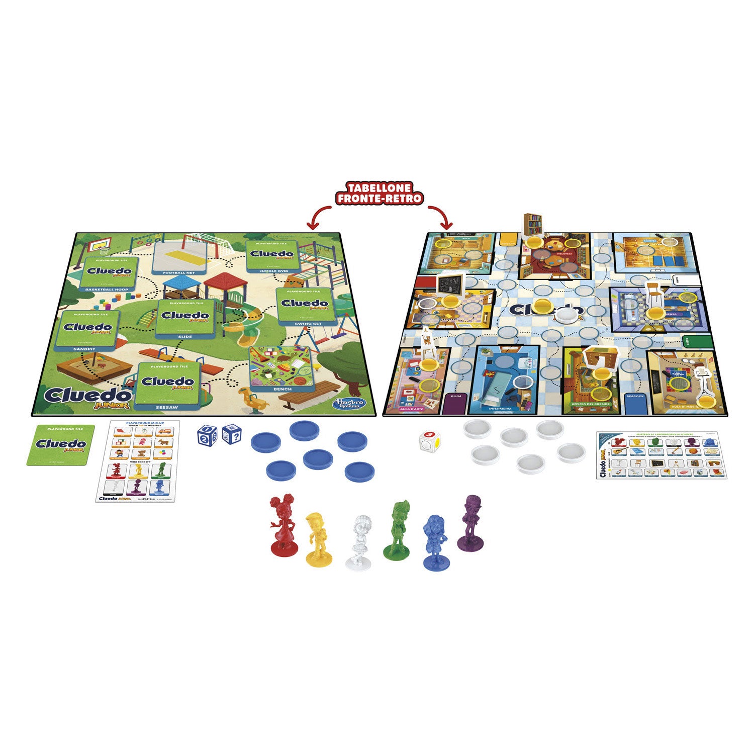 Hasbro cluedo junior - kinderspel
