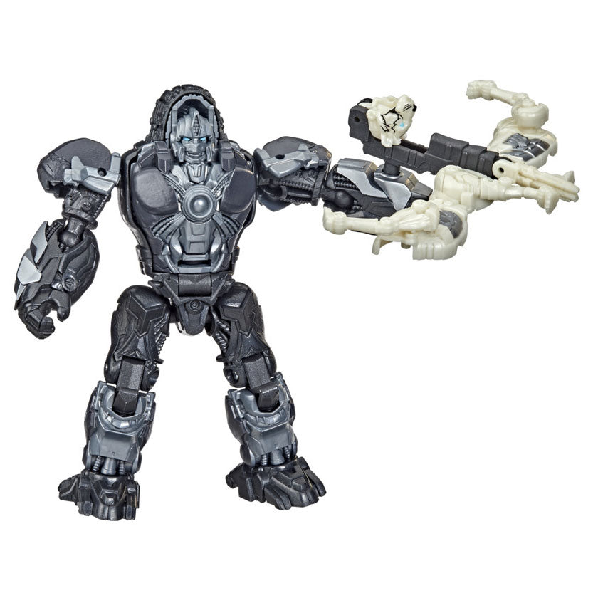 Transformers Rise of the Beasts Beast Weaponizer Actiefiguren - Optimus Primal Arrowstripe
