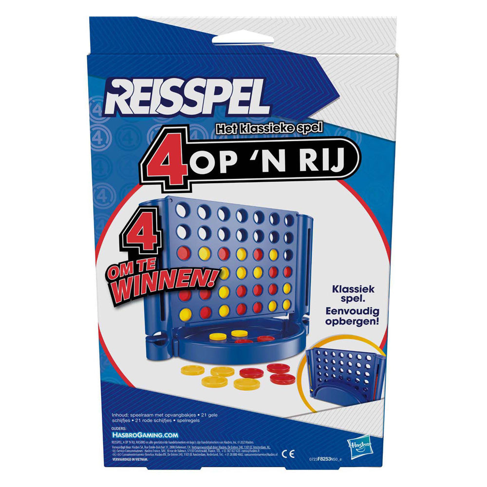 Hasbro 4 op een lijn reisspel