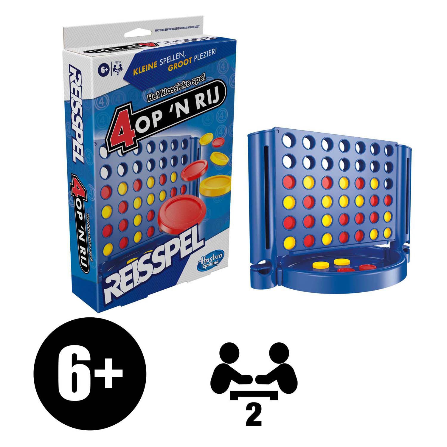 Hasbro 4 op een lijn reisspel