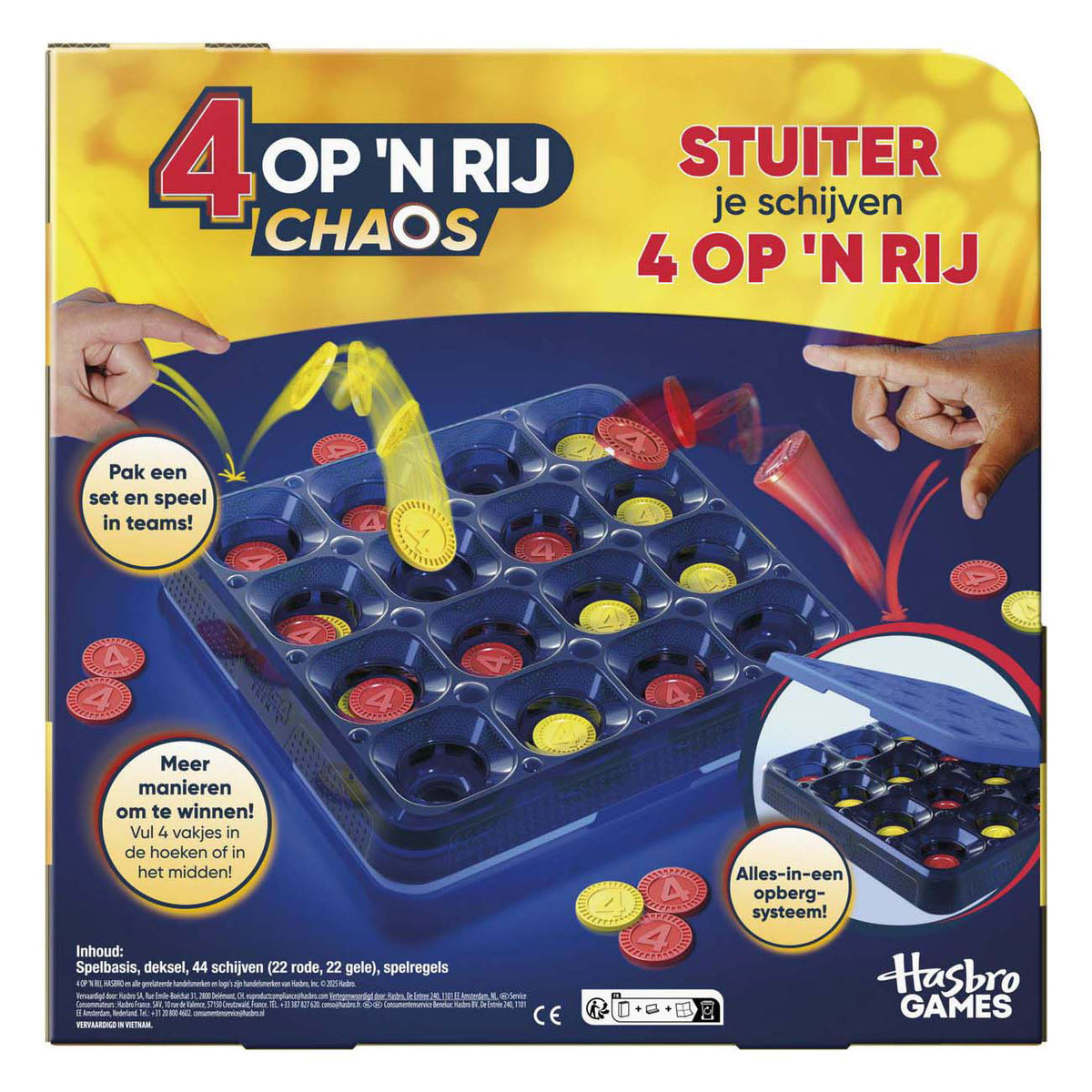 Hasbro 4 op een lijn chaos