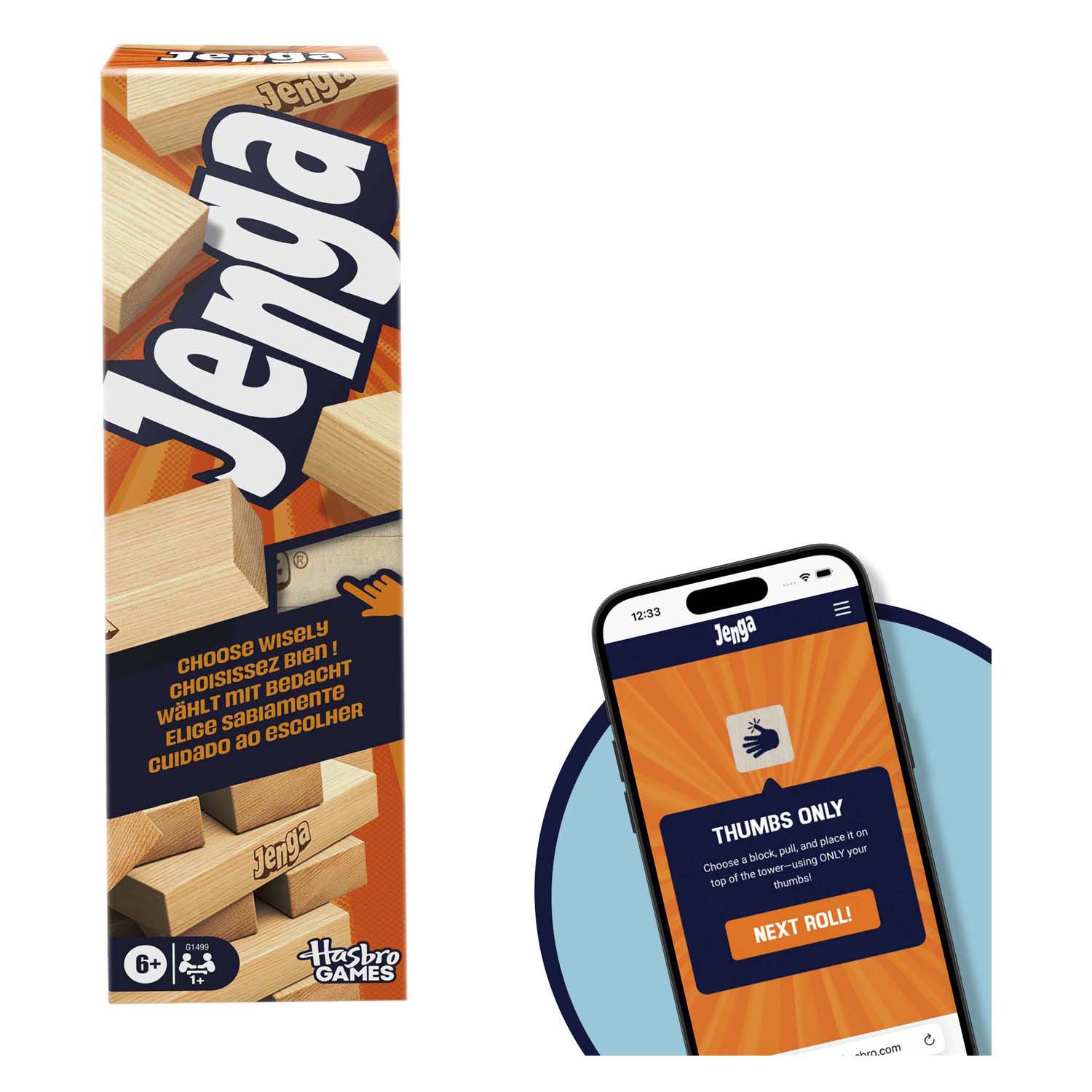 Hasbro jenga classic