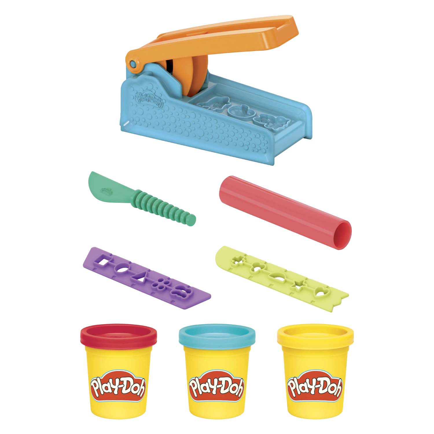 Play-doh fun factory start set - 3 kleipotjes