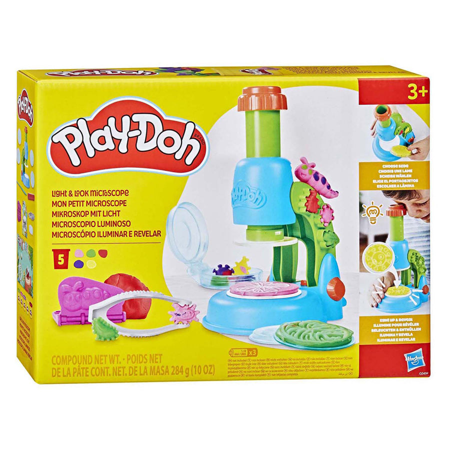 Playdoh licht en kijkmicroscoop