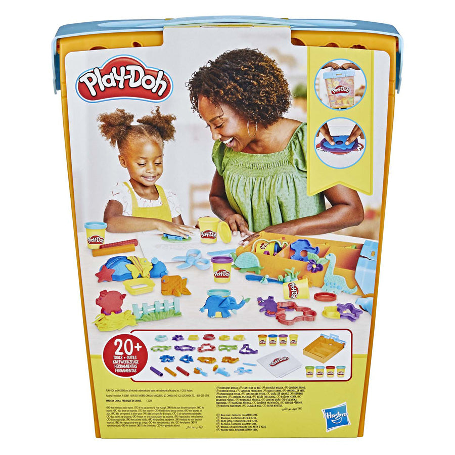 Play-doh playdoh imagine animals storage set