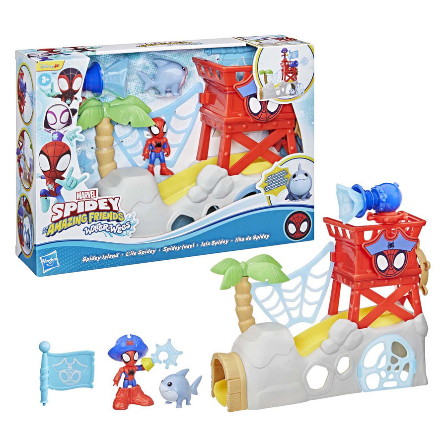 Hasbro spidey water-webs pirateneiland
