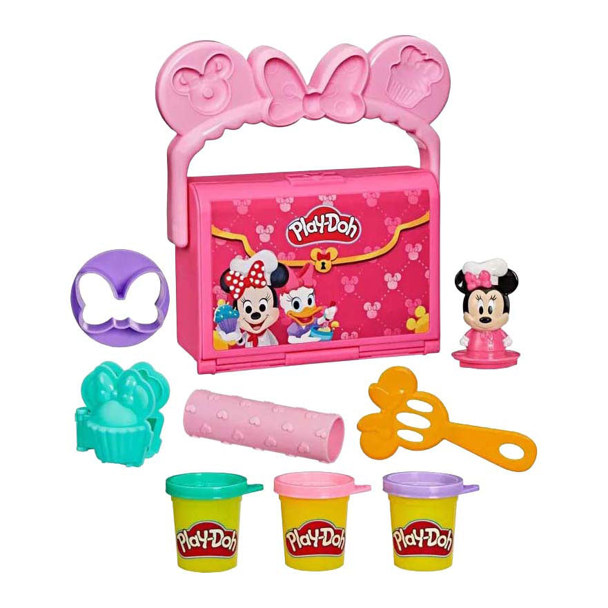 Play-doh disney junior bakkerij op reis, speelset met minnie