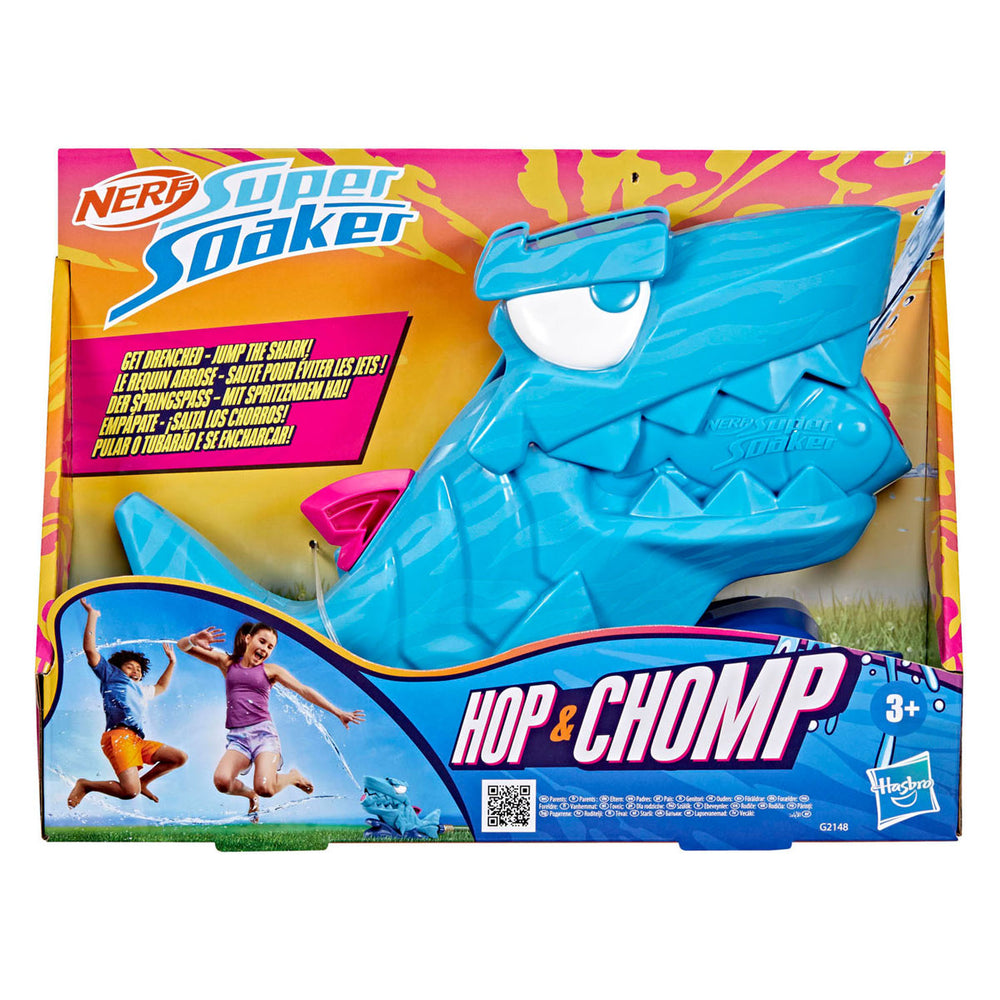 Nerf super soaker hop and chomp