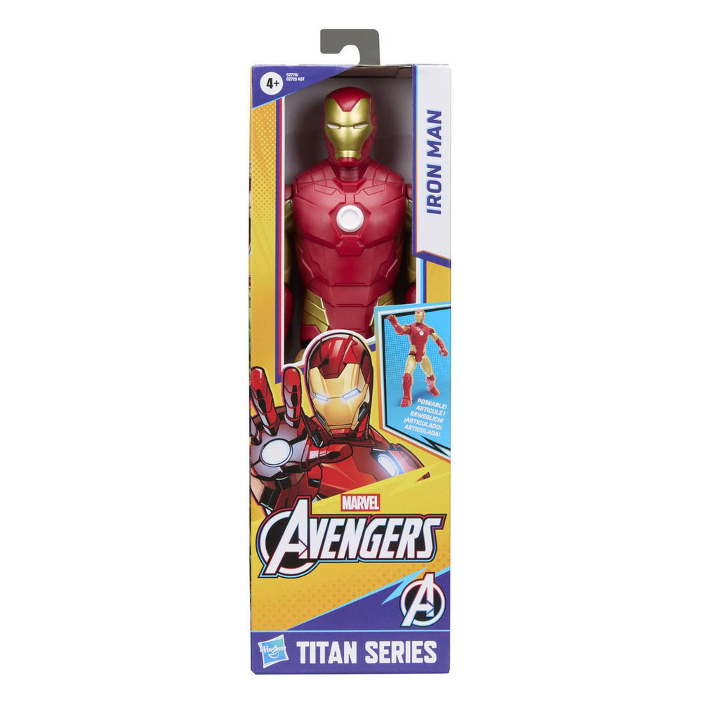 Hasbro marvel avengers titan series iron man speelfiguur