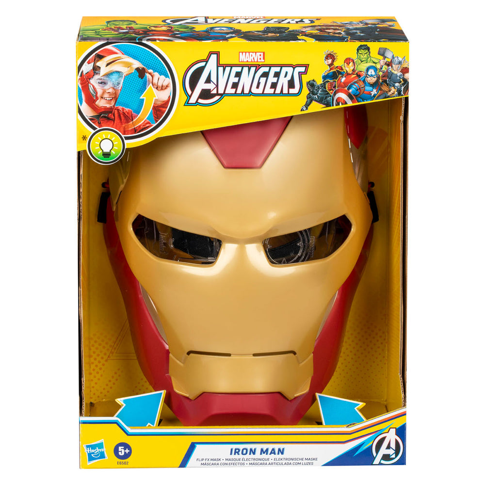 Marvel avengers iron man flip fx masker