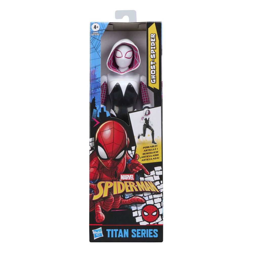 Marvel spiderman ghost spider titan hero speelfiguur