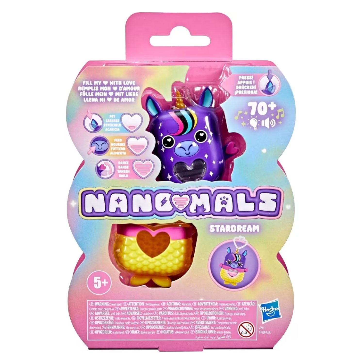 Hasbro nano-mals stardream de eenhoorn - elektronisch - meer dan 70 reacties - interactief