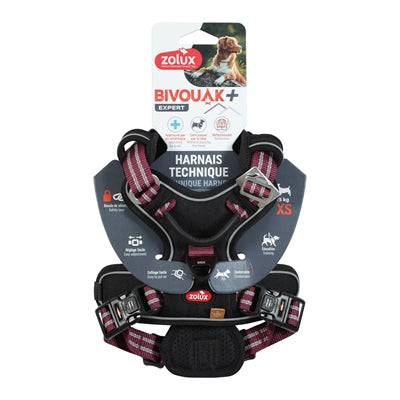 Zolux bvk hondentuig rood