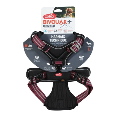 Zolux bvk hondentuig rood