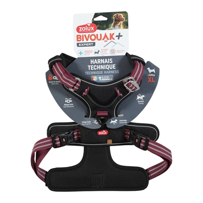 Zolux bvk hondentuig red