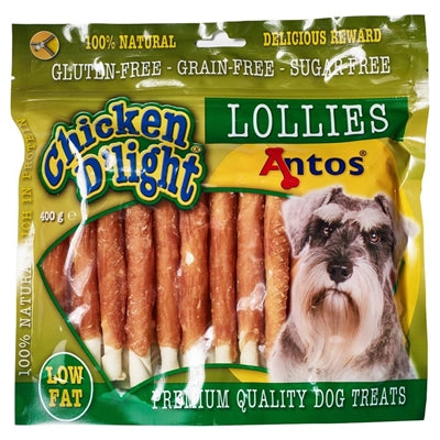 Antos chicken d'light lollies