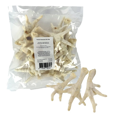 Petsnack kippenpoten wit