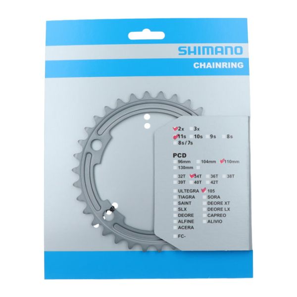 Shimano - Kettingblad 34T 105 FC-R7000 - zilver