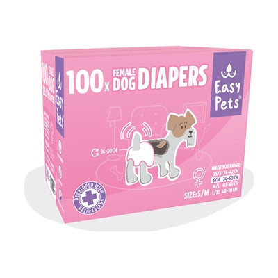 Easypets hondenluiers teef