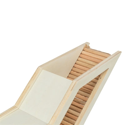 Trixie observatiebox muis hamster met tunnel onbehandeld hout