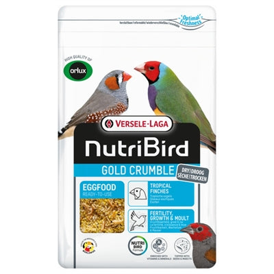 Nutribird gold crumble droog eivoer tropische vogels