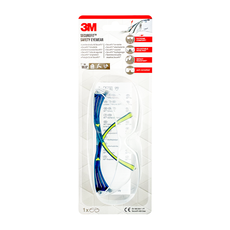 3m 1062865 - securefit sf400cc1 | 3 stuks