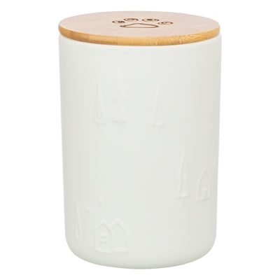 Trixie snackpot keramiek wit