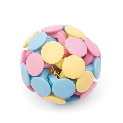 Imac speelbal gevlochten tpr met bel