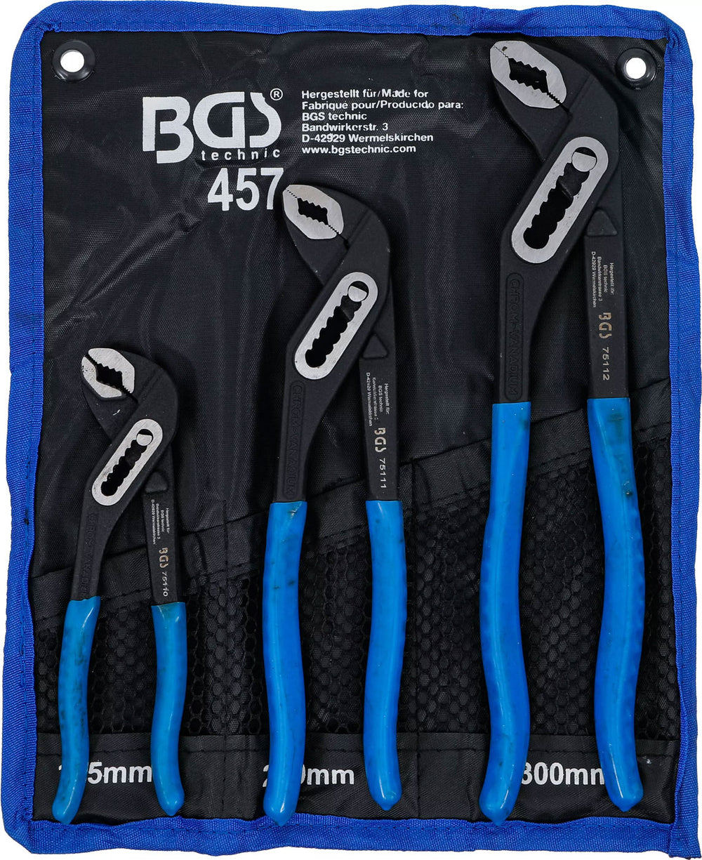 Bgs technic water pump pliers set 3 pcs.