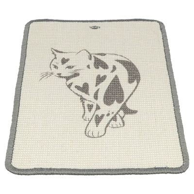 Trixie krabmat met print taupe