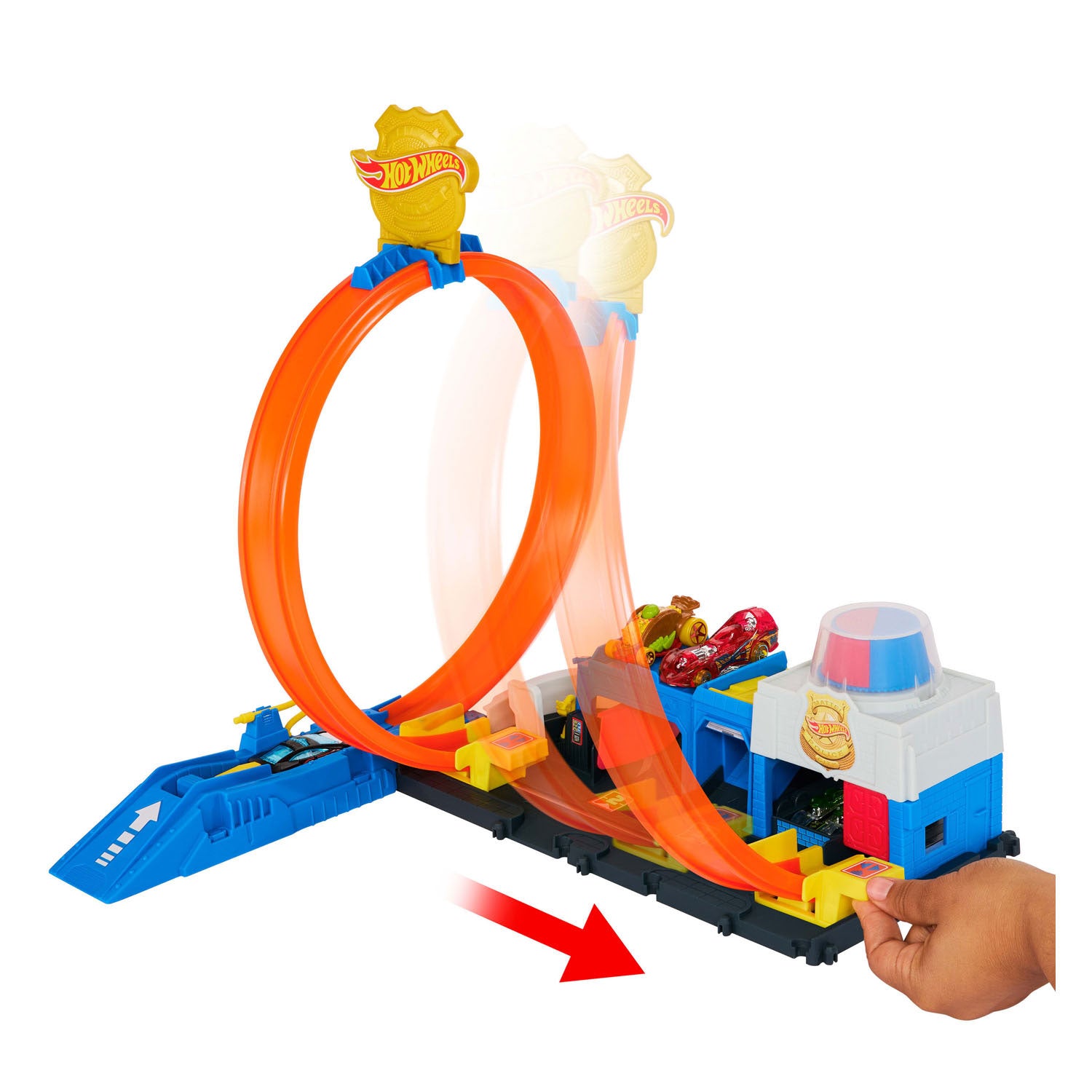 Hot wheels hw city super politie bureau