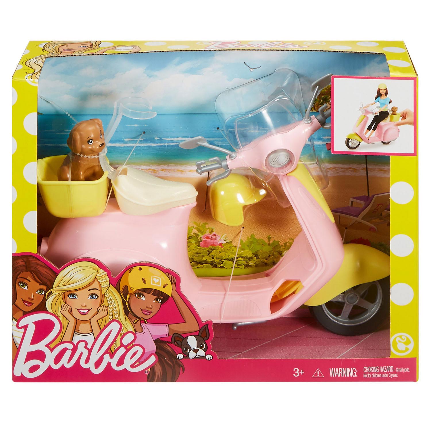 Barbie-scooter