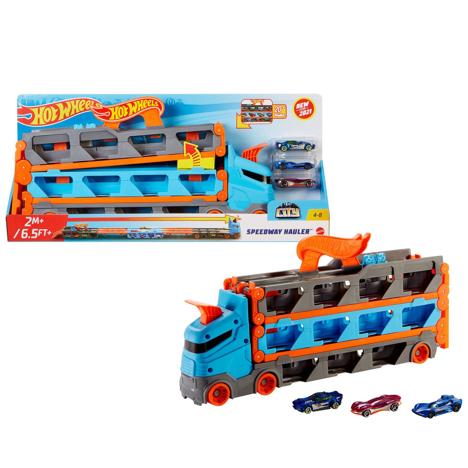 Hot wheels speedway transportwagen