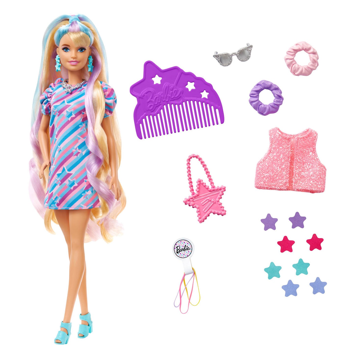 Barbie Totally Hair Pop - Ster