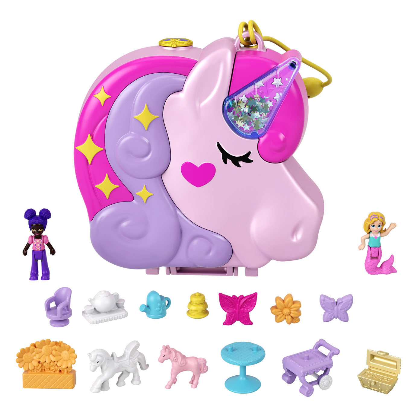 Polly Pocket Unicorn Tea Party