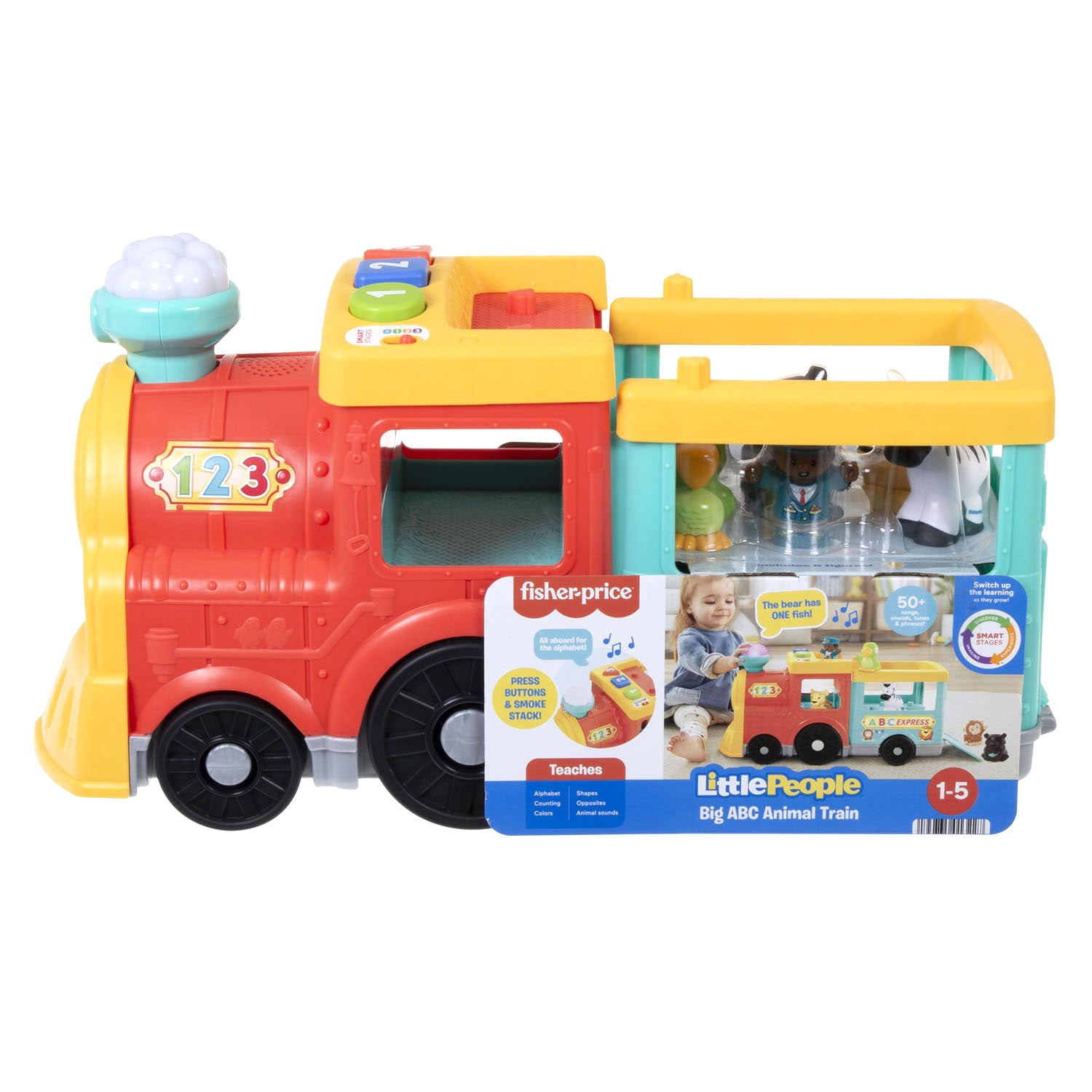 Fisher-Price Little People Grote ABC Dierentrein