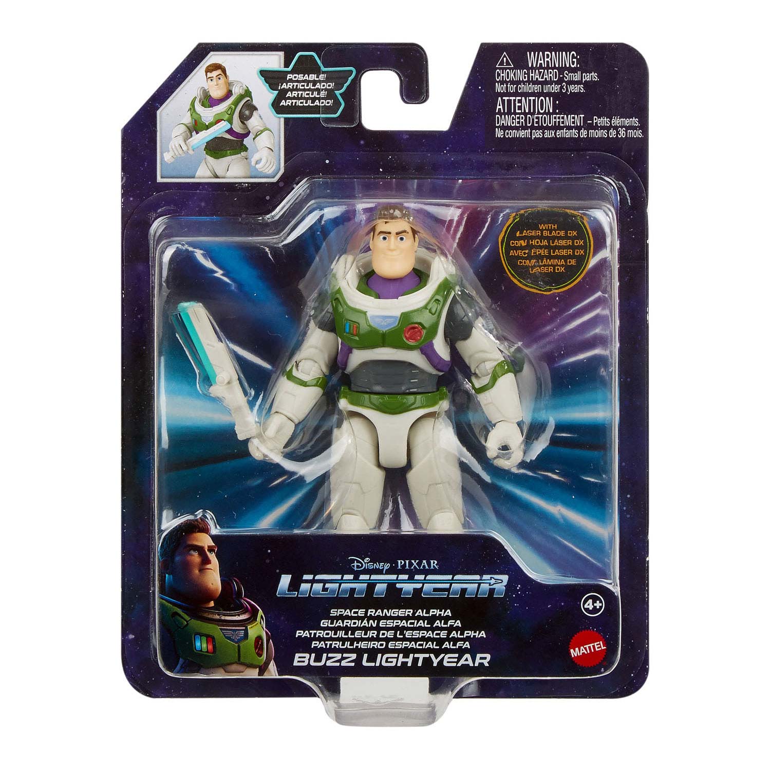 Disney Pixar Buzz Lightyear Alpha Suit Speelfiguur