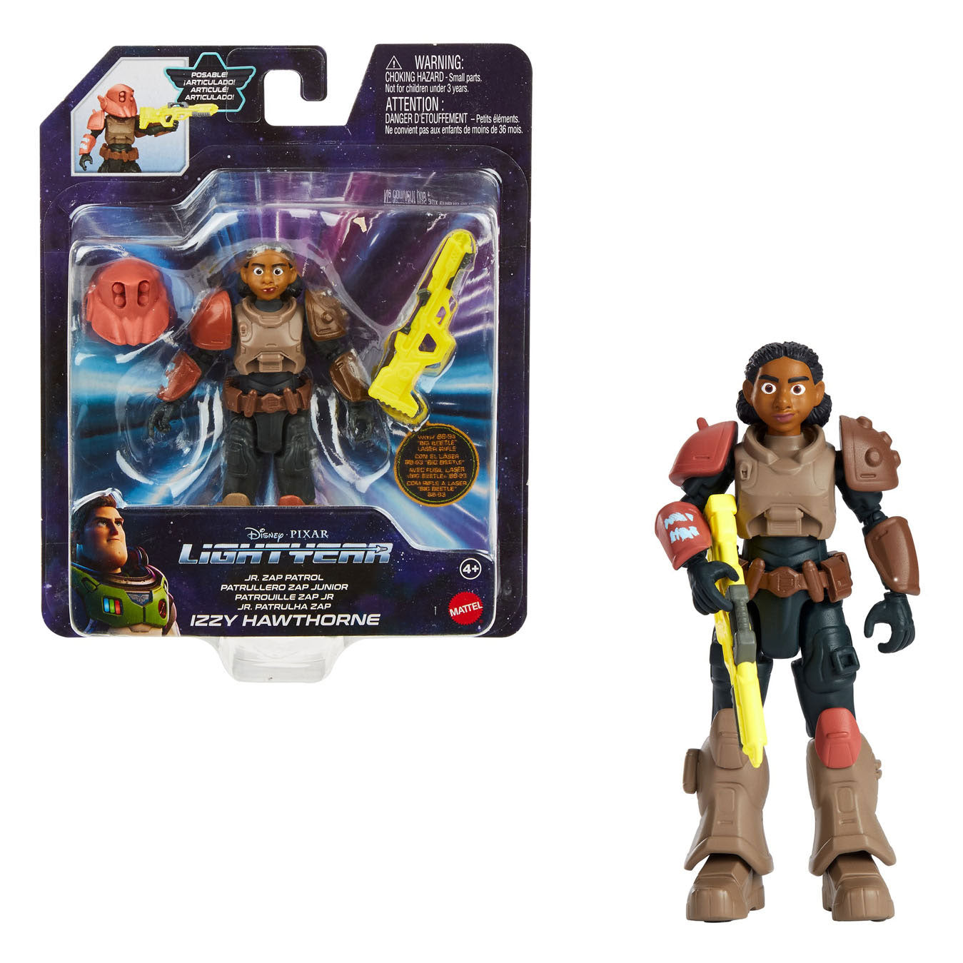Disney Pixar Lightyear Jr. Zap Patrol - Izzy Speelfiguur