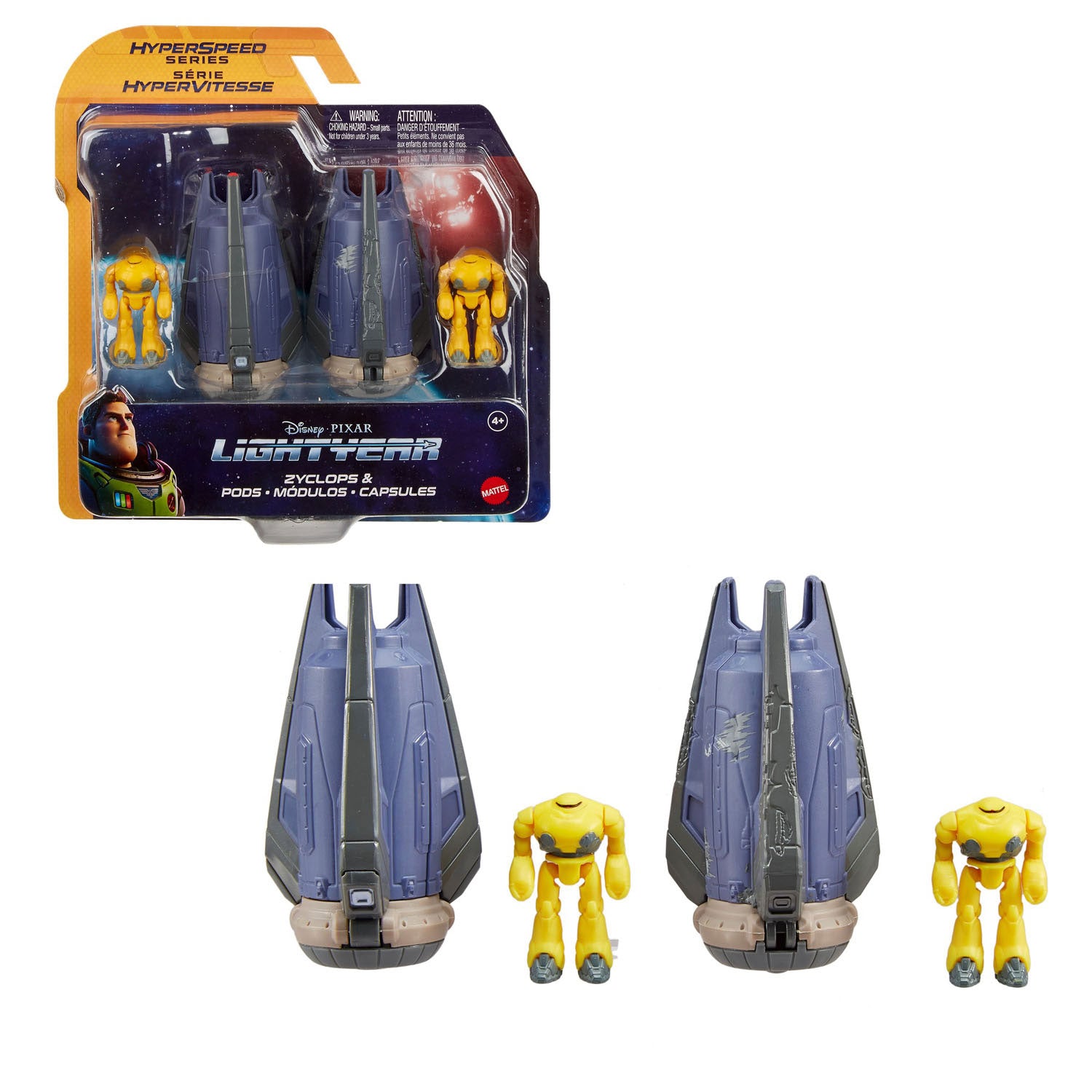Disney Lightyear Flight Cyclops Enemy Fighter Vliegtuig