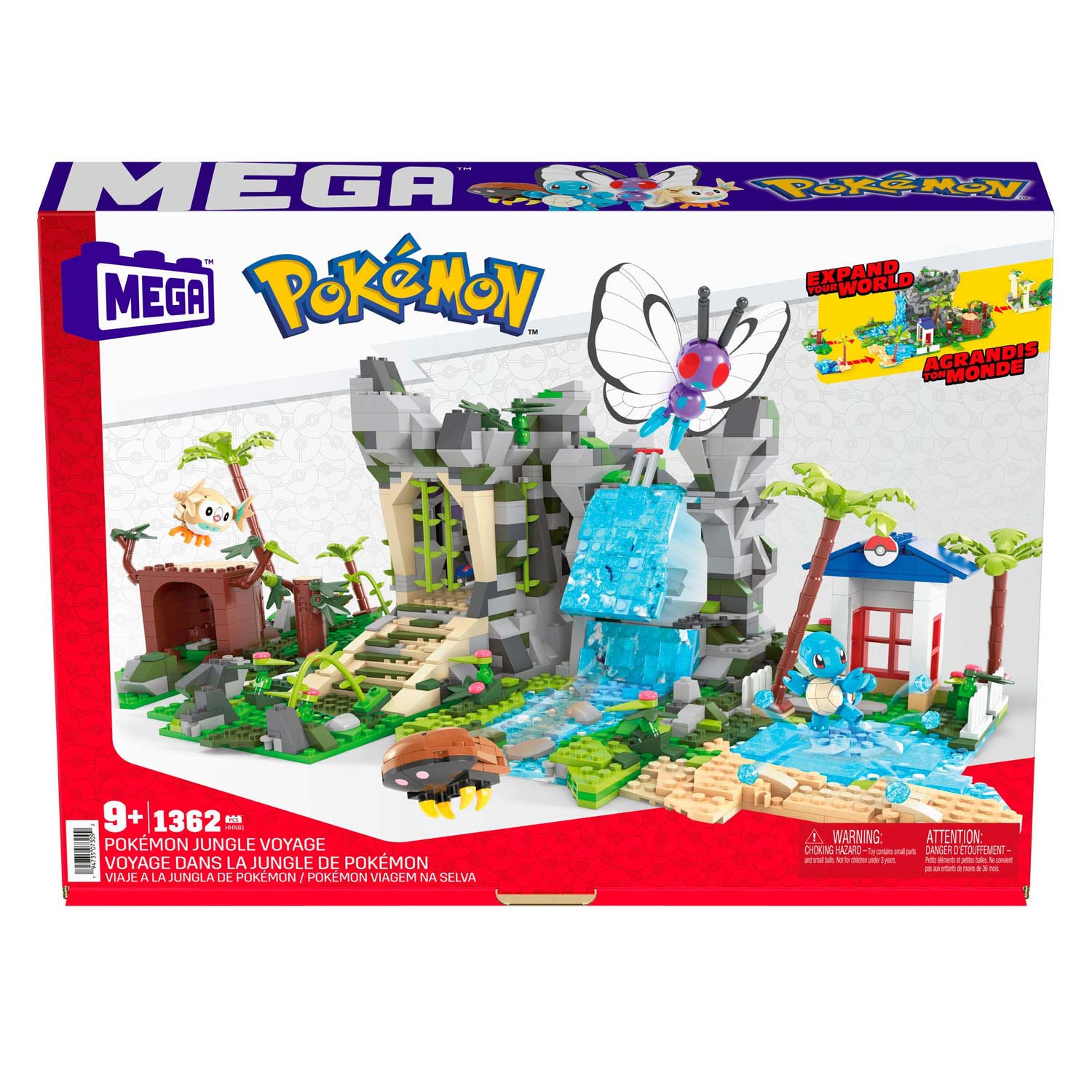 Mega Construx Pokémon Bouwset - Ultieme jungle-expeditie