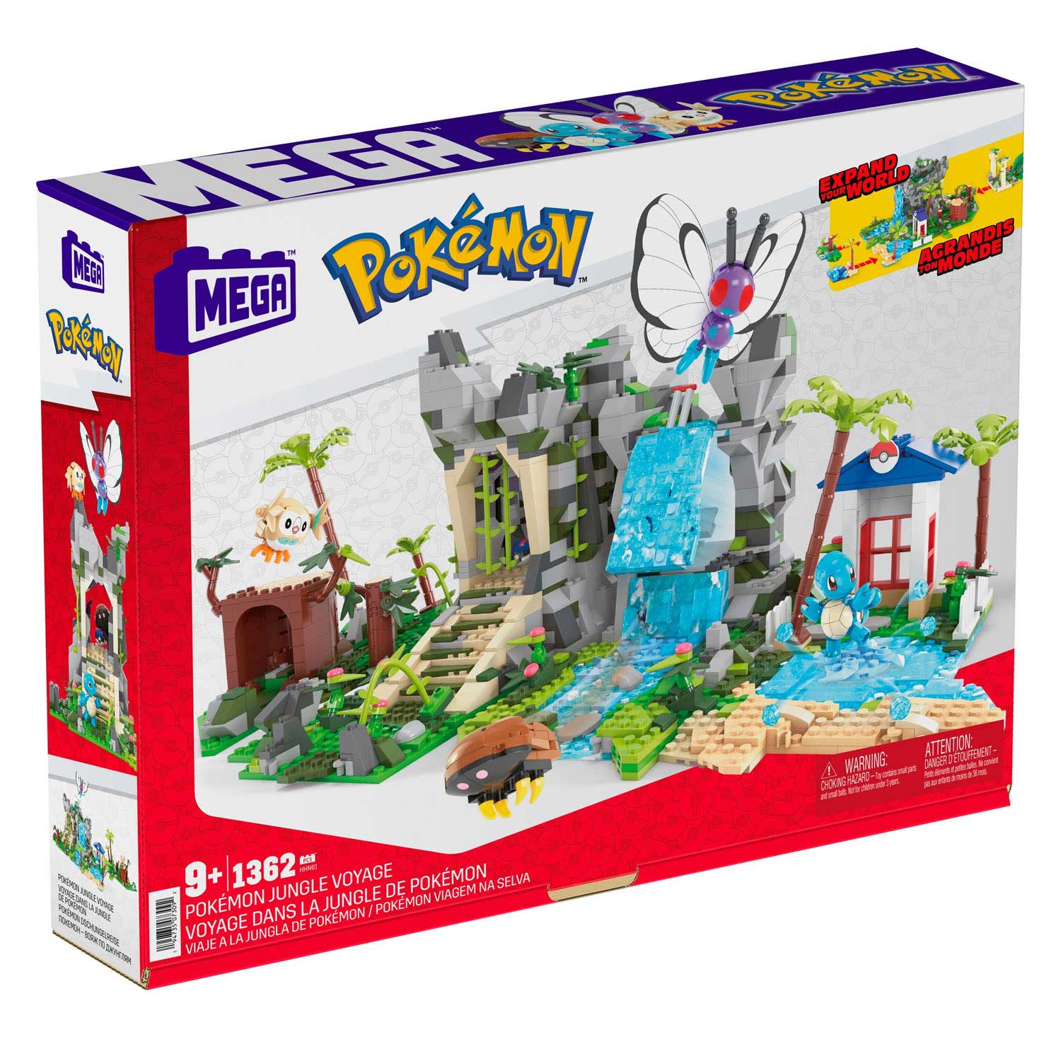 Mega Construx Pokémon Bouwset - Ultieme jungle-expeditie