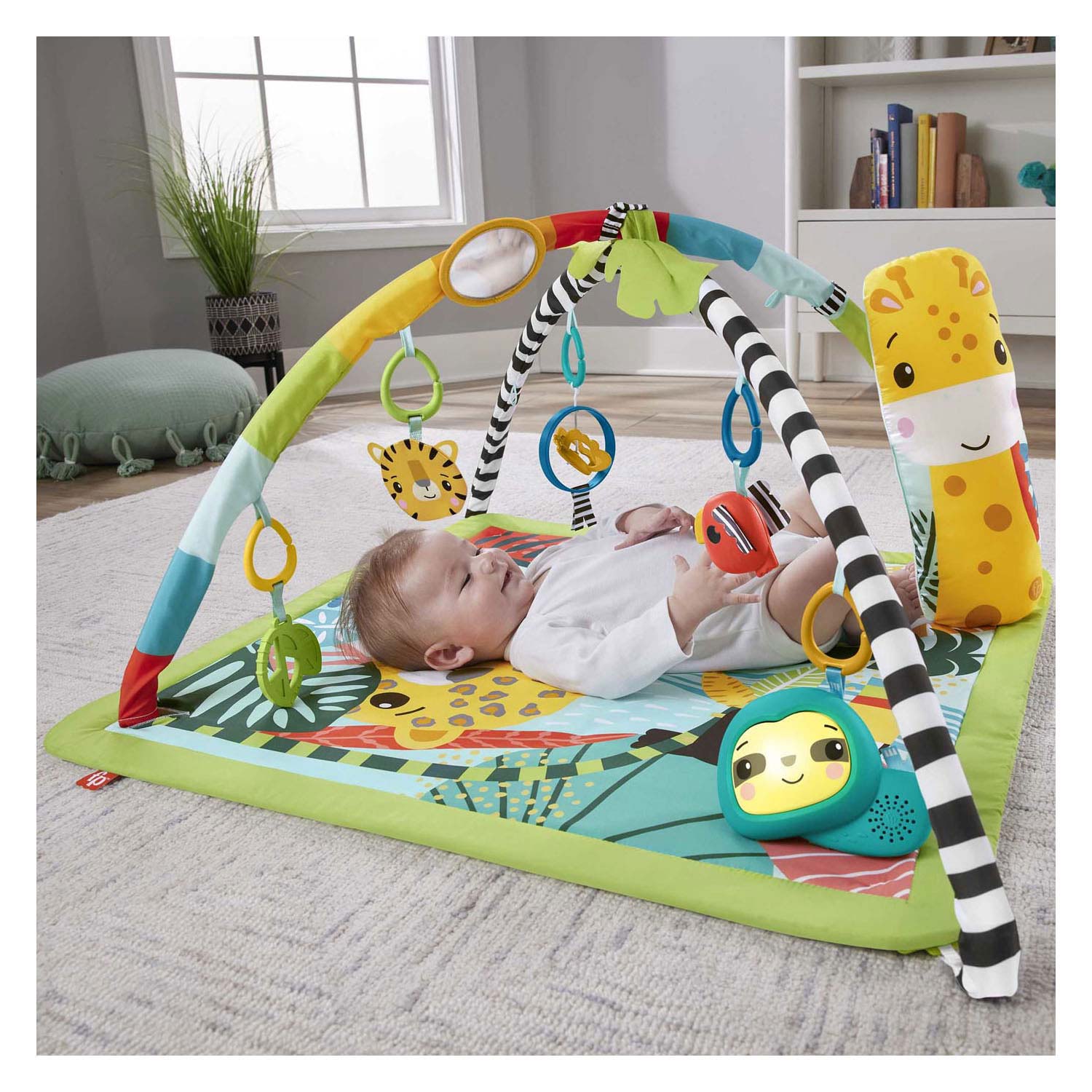 Fisher Price Rainforest Babyspeelmat, 3-in-1