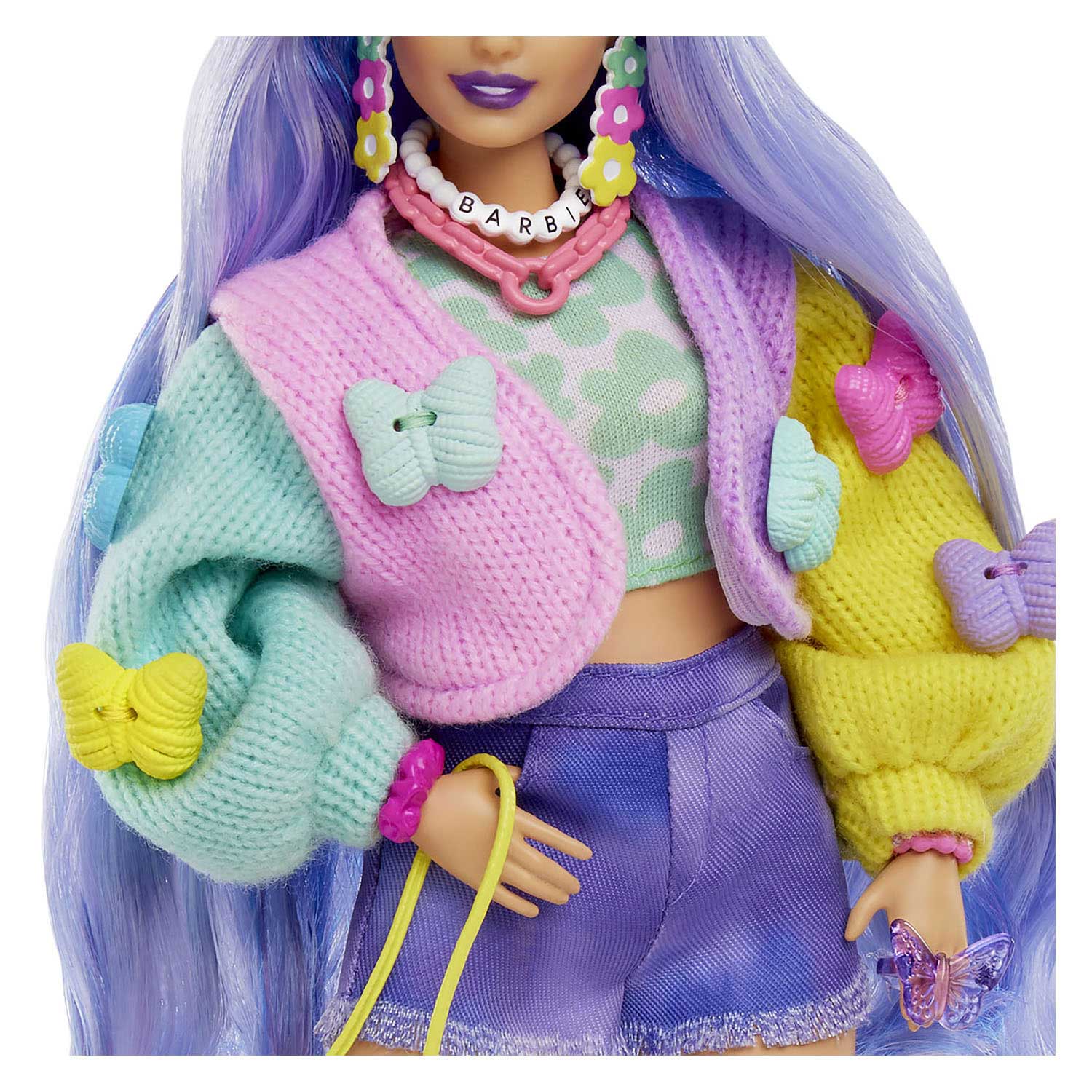 Barbie Extra Pop - Paars haar