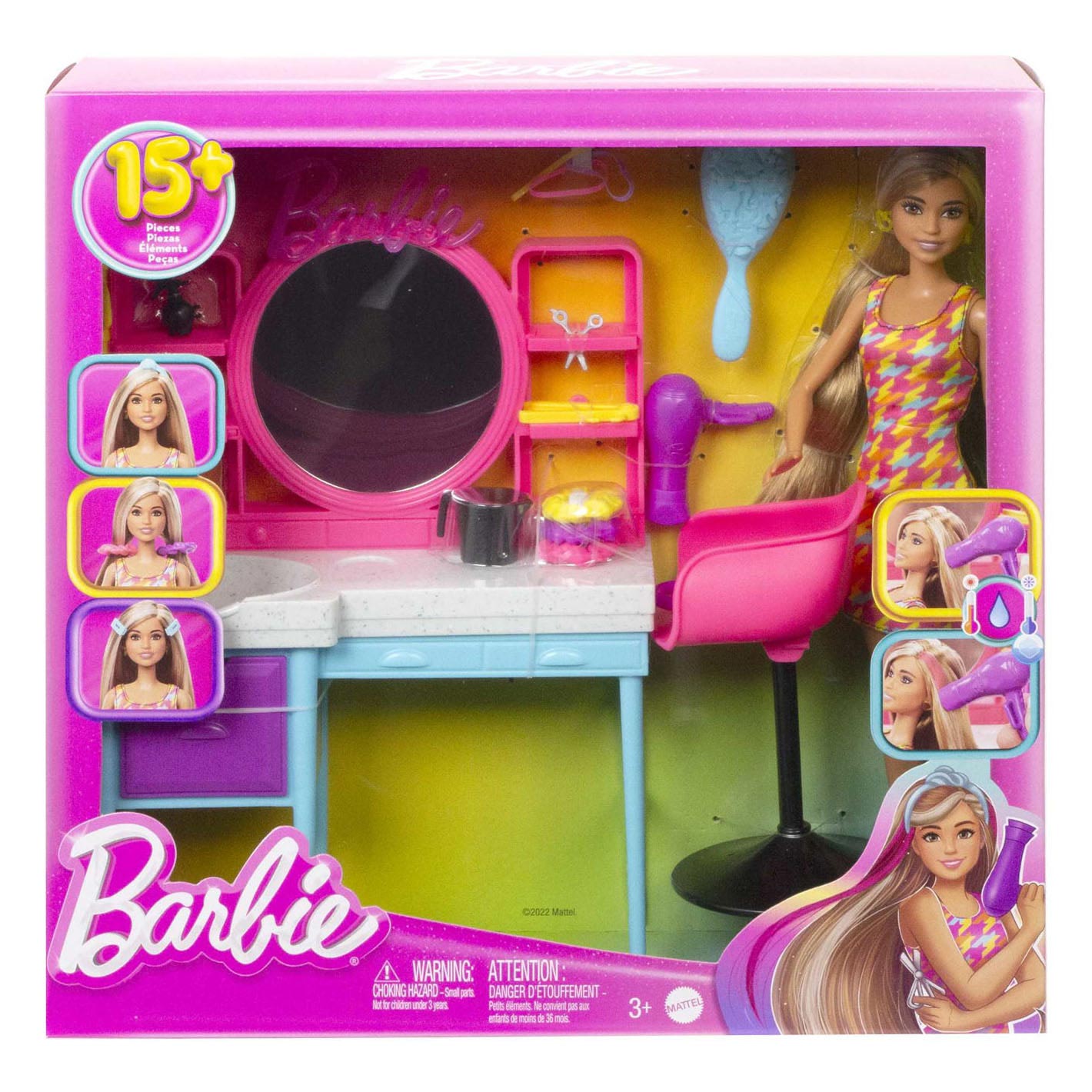 Barbie Pop Totally Kapsalon Speelset
